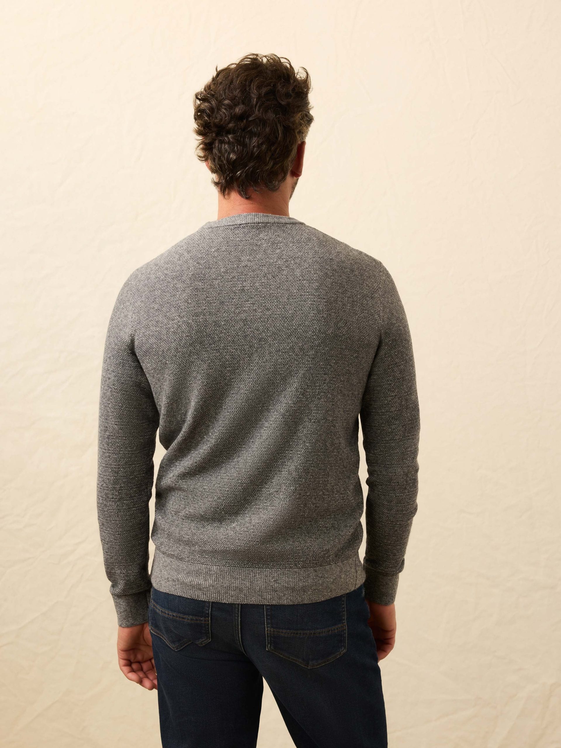 Jackson Crewneck Sweater - Dark Ash Feeder - Image 6