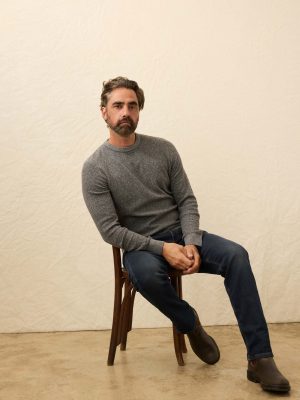 Jackson Crewneck Sweater - Dark Ash Feeder