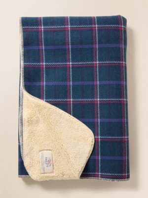 Legend? High Pile Fleece Blanket - Northern Lights Plaid