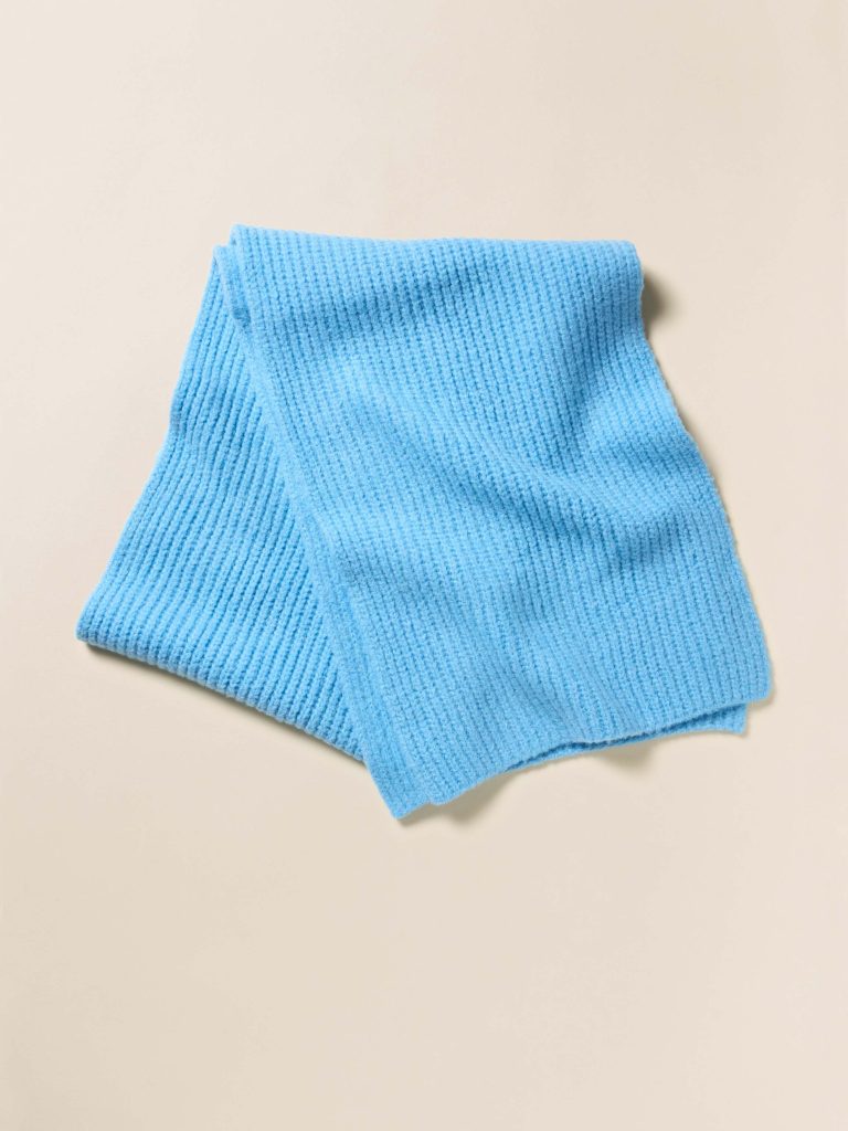 Alpine Cozy Scarf - Lake Blue