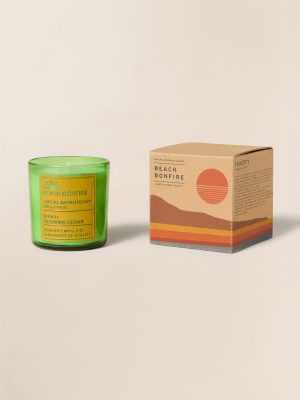 Coastal Aromatherapy Candle 18oz  - Beach Bonfire