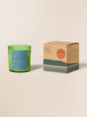 Coastal Aromatherapy Candle 18oz - Surf Cabin