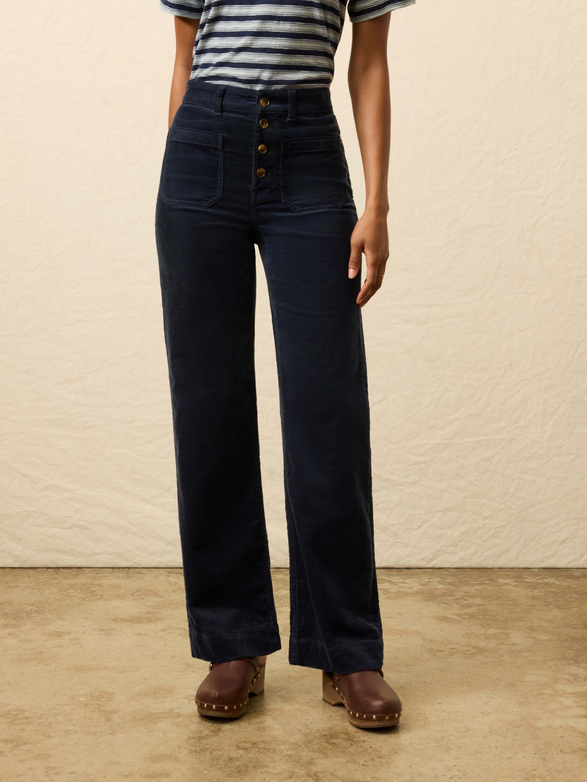 Stretch Terry Cord Patch Pocket Pant - Abyss Navy - Image 5