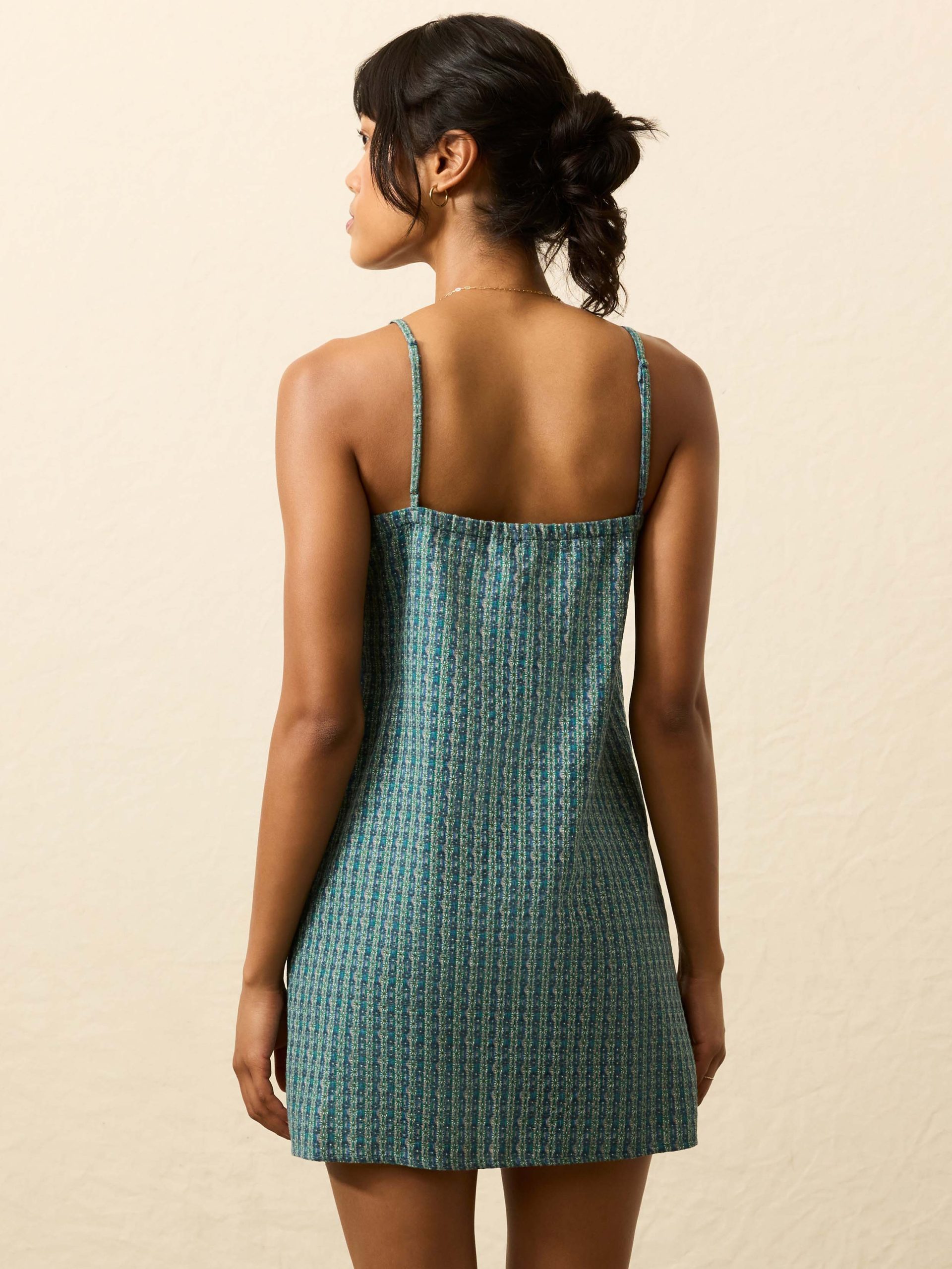 Byron Bay Dress - Aquatic Geo - Image 4
