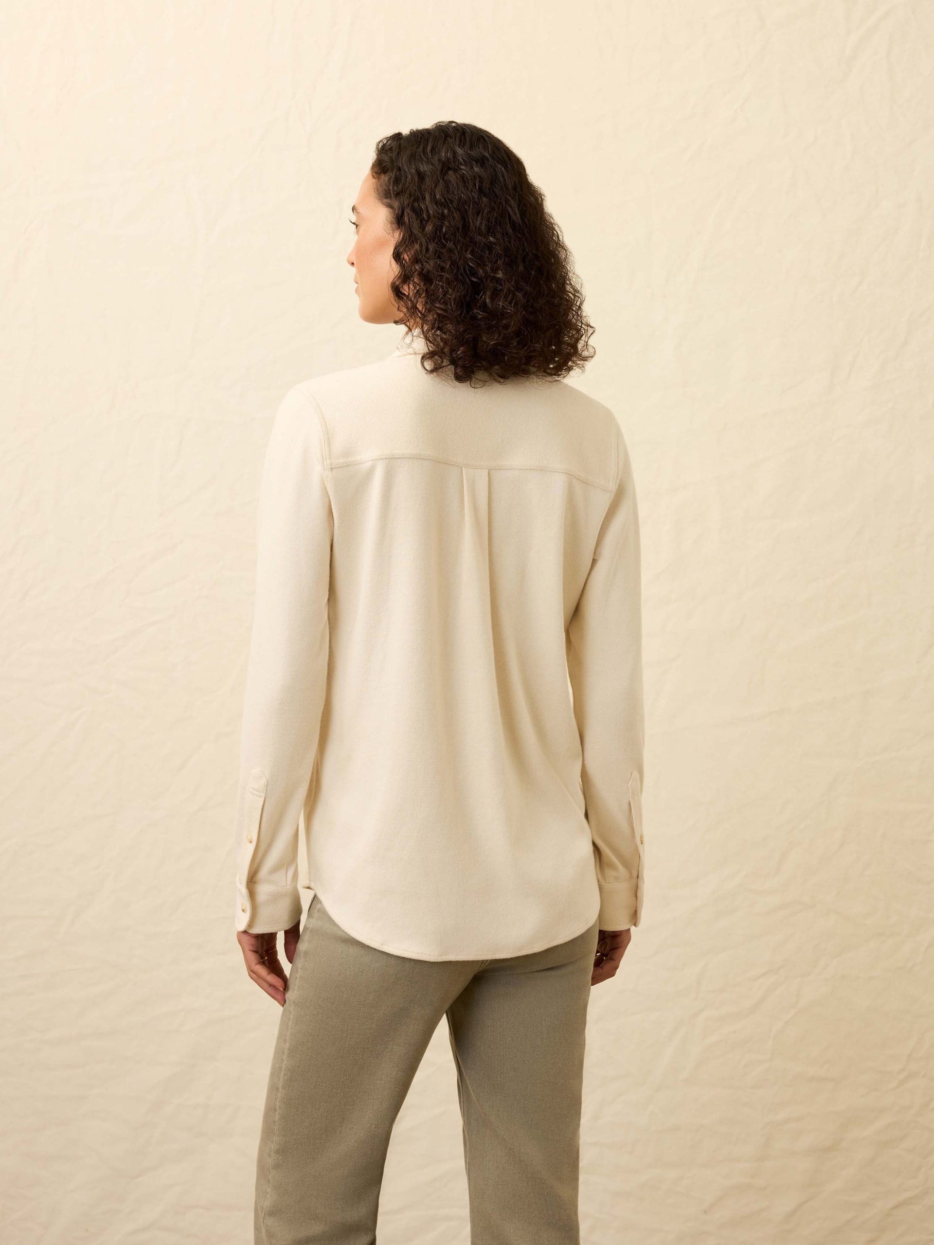 Legend? Sweater Shirt - Light Oatmeal Twill - Image 5