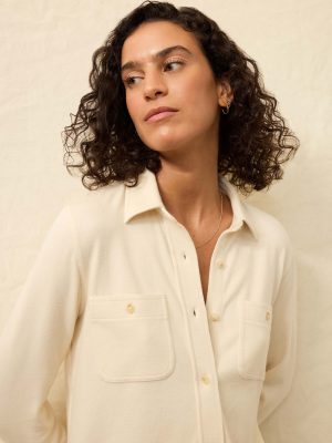 Legend? Sweater Shirt - Light Oatmeal Twill