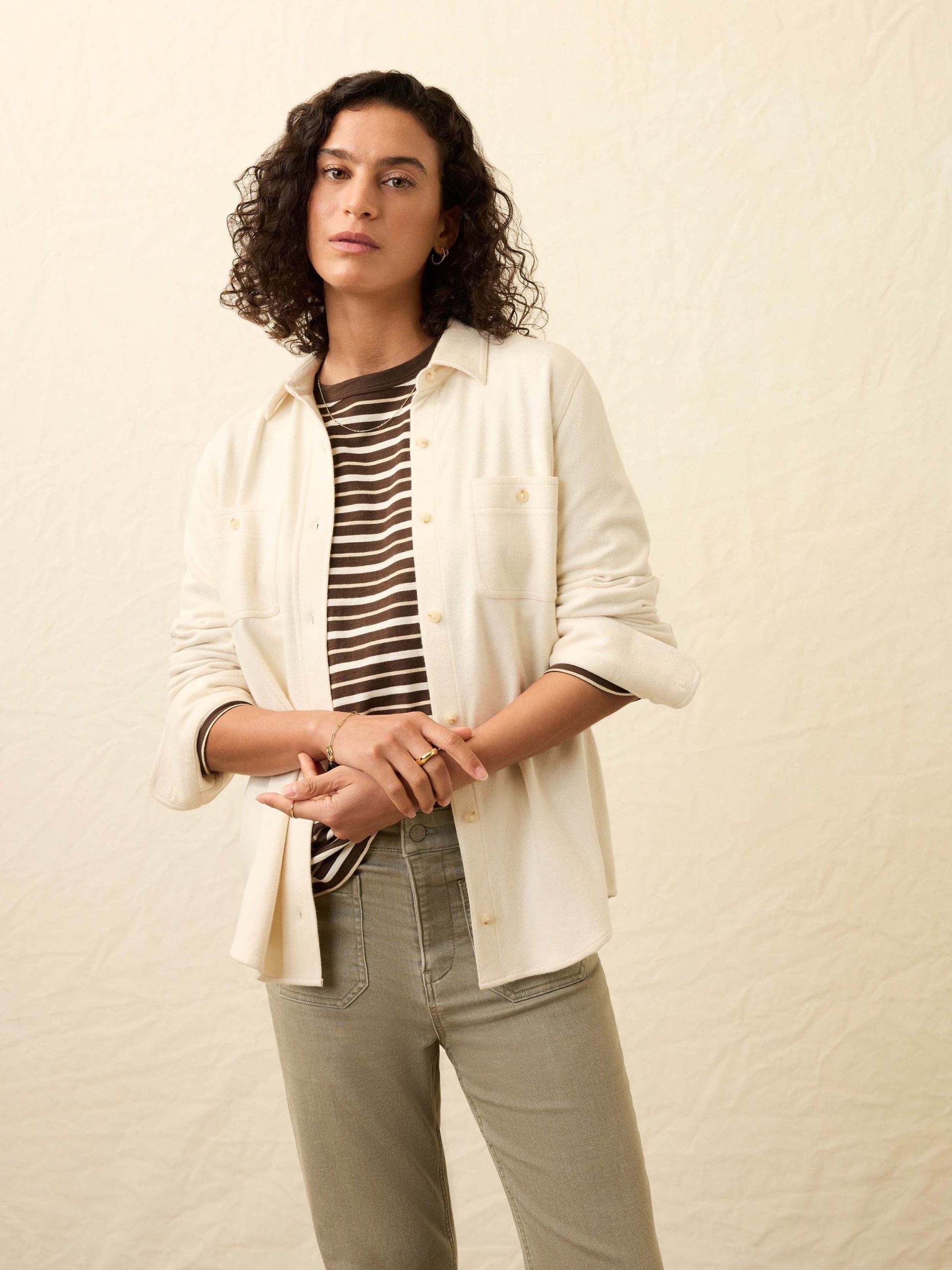 Legend? Sweater Shirt - Light Oatmeal Twill - Image 2