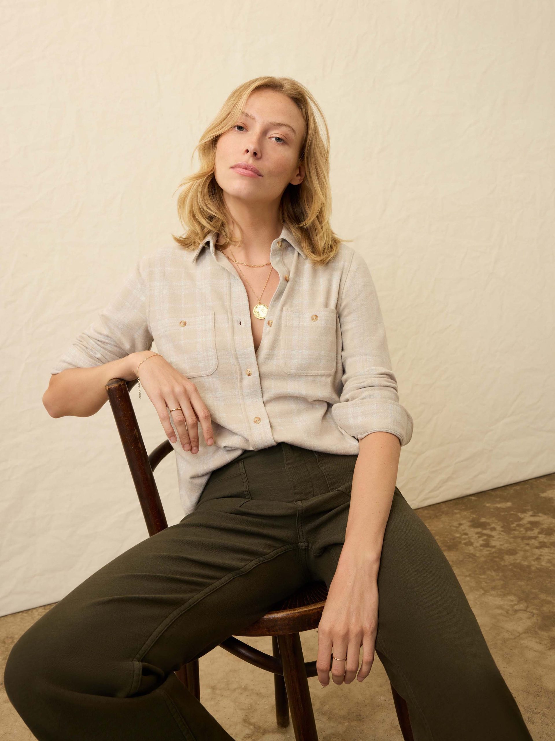 Legend? Sweater Shirt - Desert Plains Plaid - Image 4