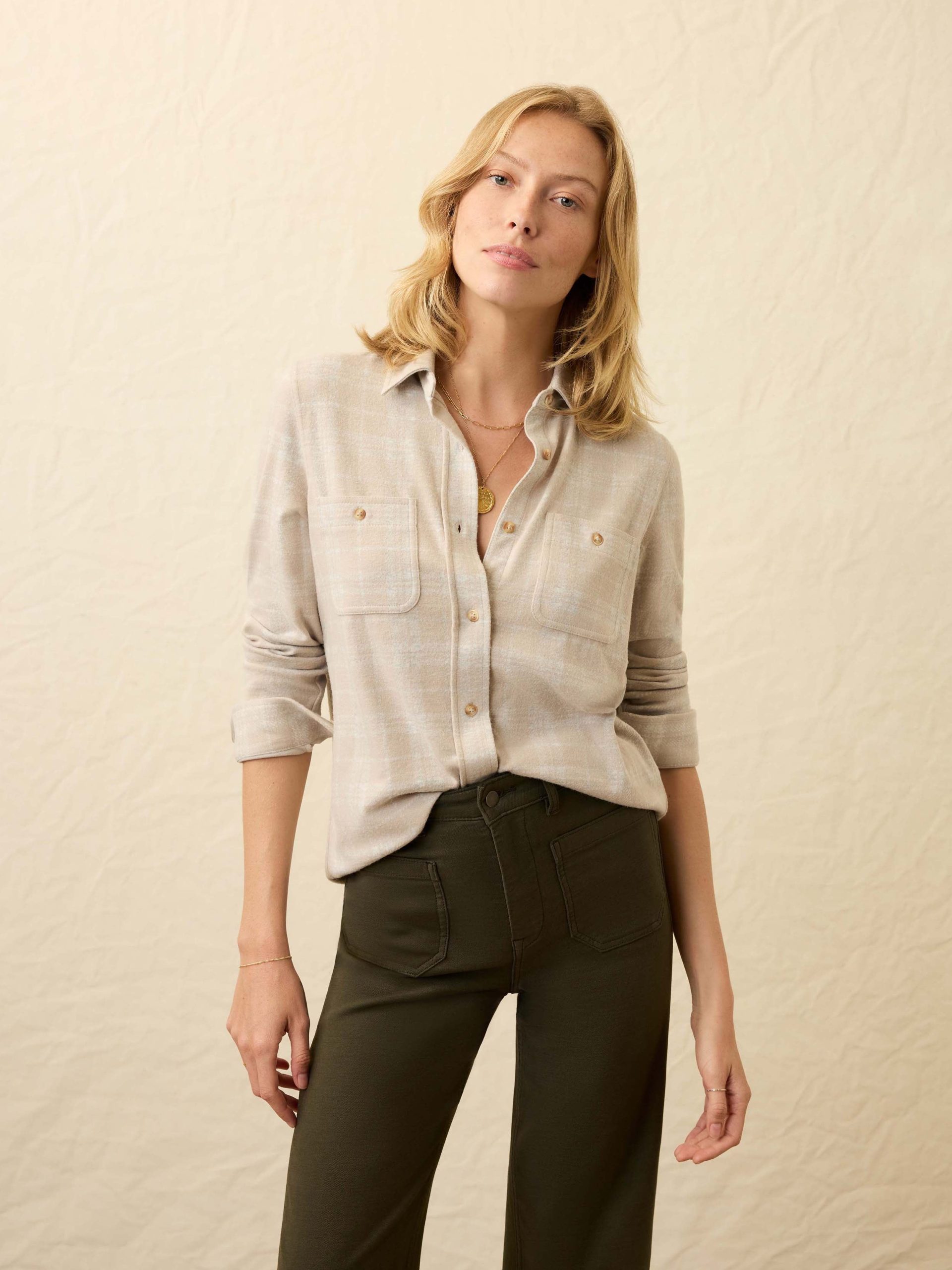 Legend? Sweater Shirt - Desert Plains Plaid - Image 2