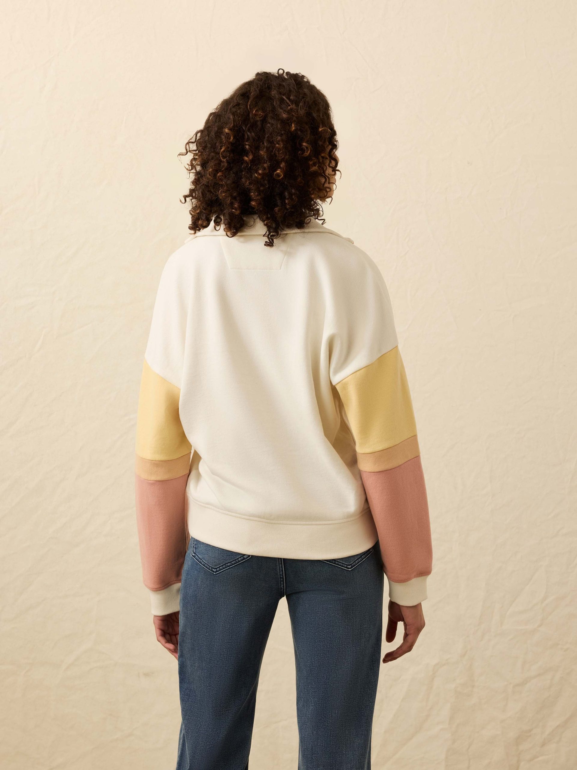High Standard Fleece Quarter Zip - Sunset Dusk - Image 4