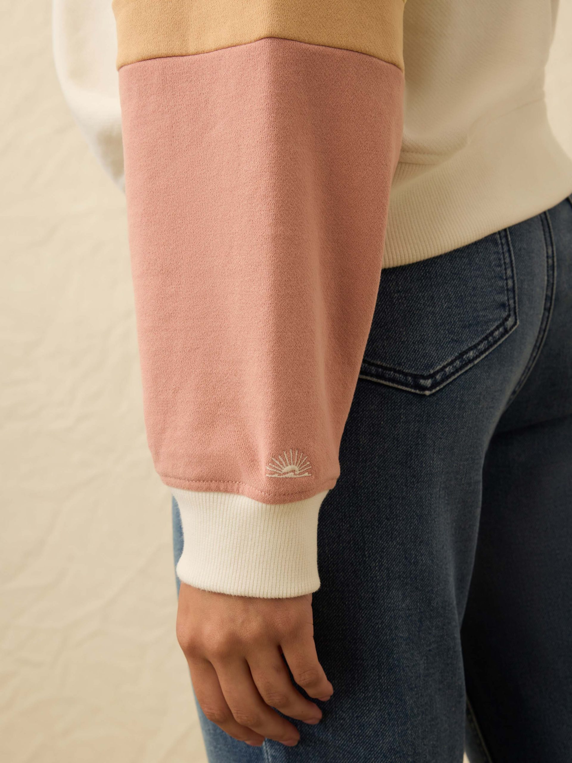 High Standard Fleece Quarter Zip - Sunset Dusk - Image 5