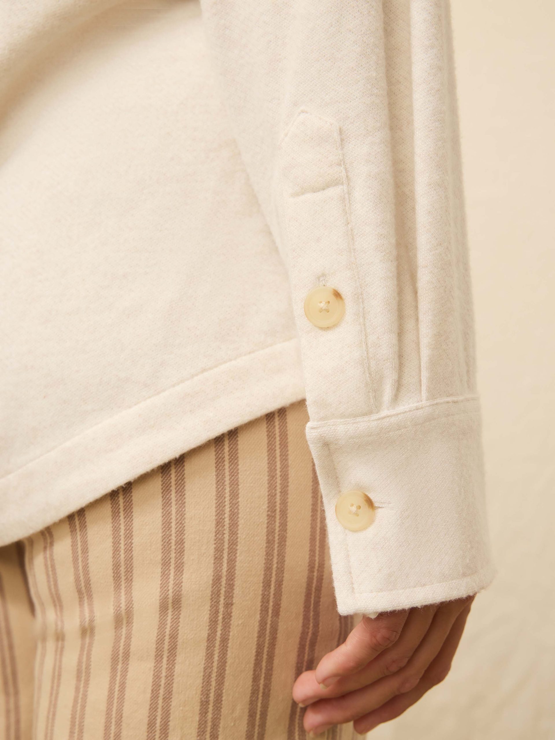 Legend? Sweater Overshirt - Off White - Image 4