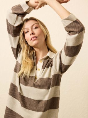 Legend? Sweater Rugby Popover - Mocha Rugby
