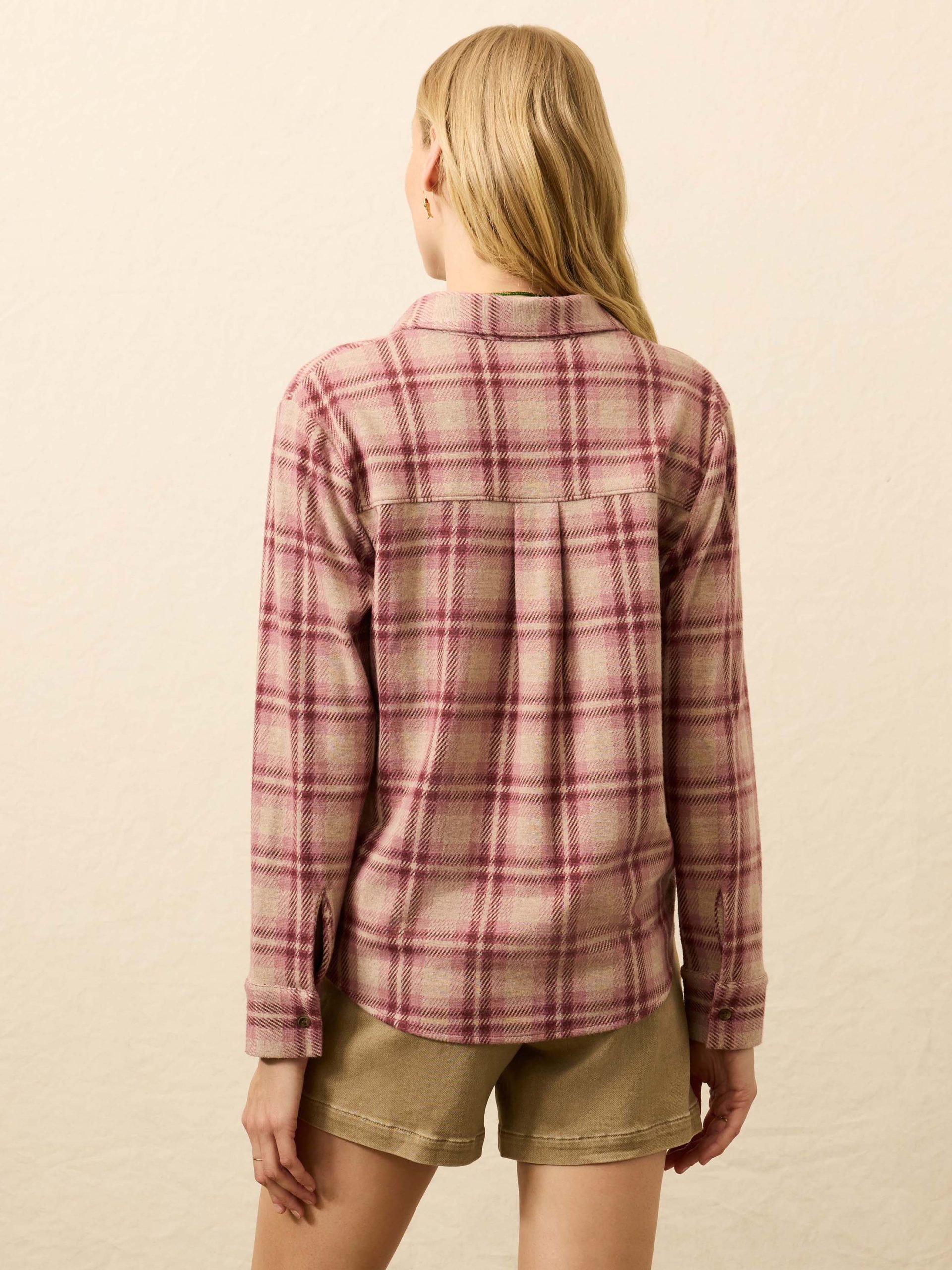 Legend? Classic Sweater Shirt - Berry Coast Plaid - Image 4