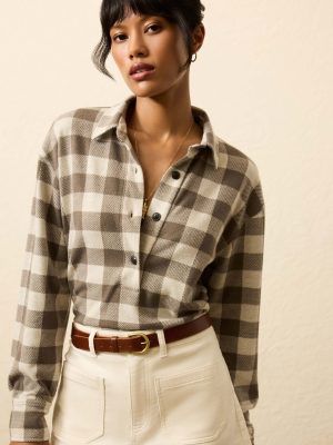 Legend? Sweater Popover - Brown Oat Buffalo