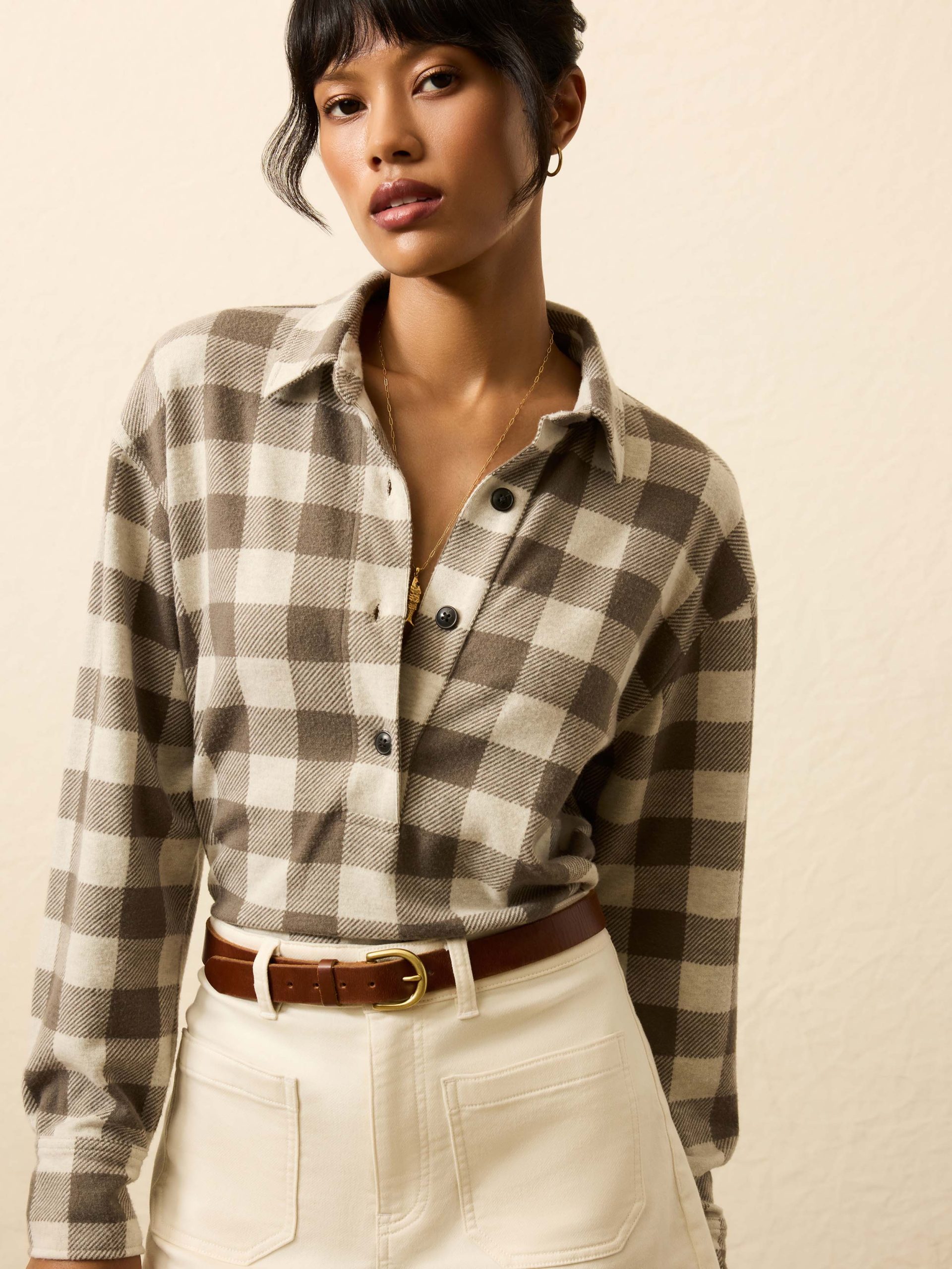 Legend? Sweater Popover - Brown Oat Buffalo