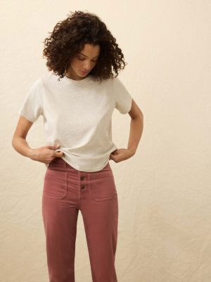 Sunwashed Regenerative Tee - Island Dune Heather