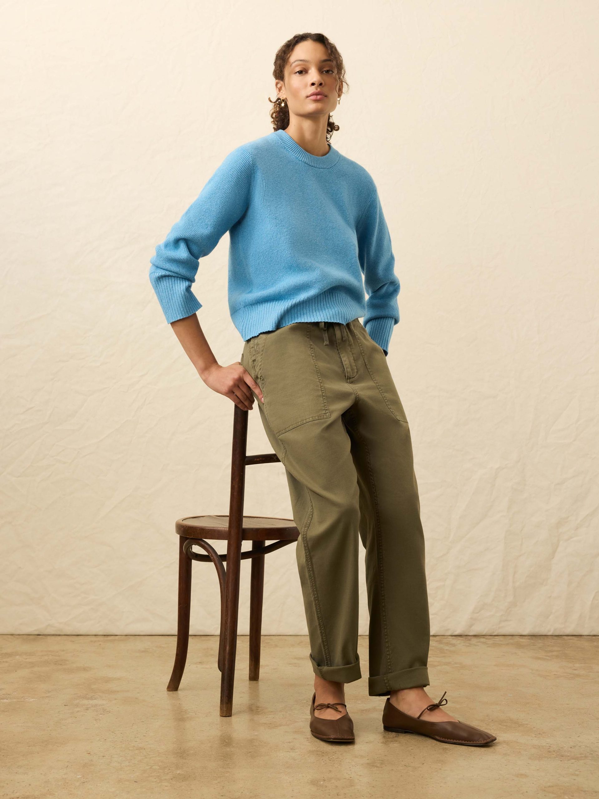 Jackson Crewneck Sweater - Iceland Blue - Image 4