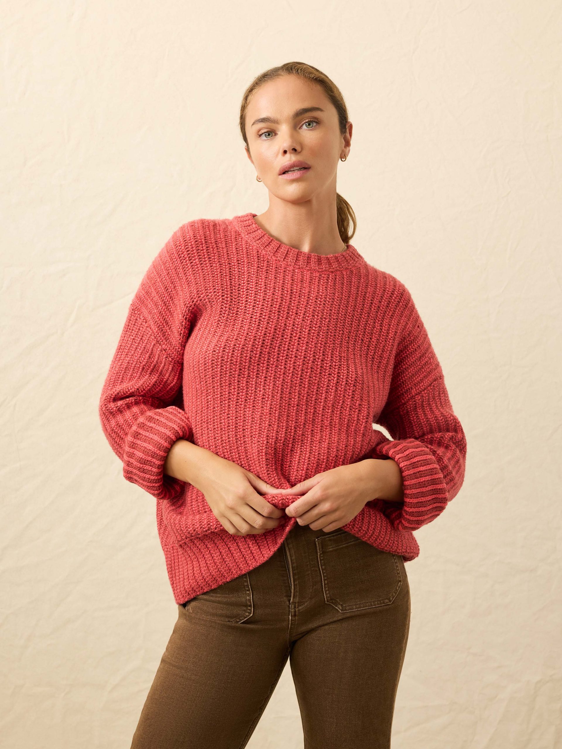 Heirloom Cotton Relaxed Crewneck - Dubarry Stripe
