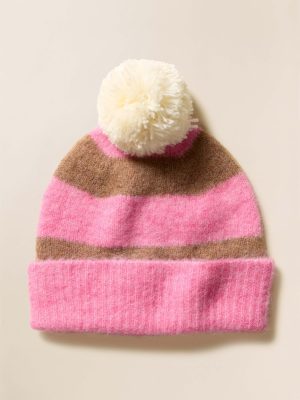 Apr??s Alpaca Pom Beanie - Pink Opal