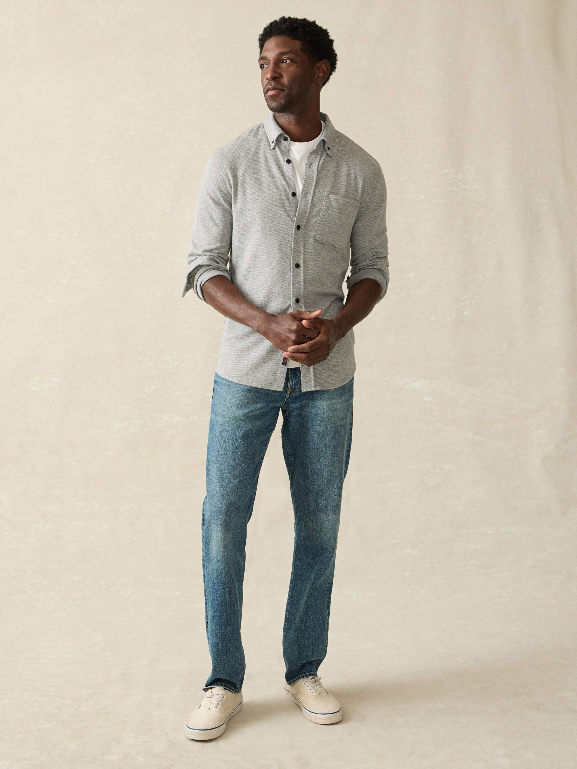 Legend? Sweater Shirt (Single Pocket) - Fossil Grey Twill - Image 2