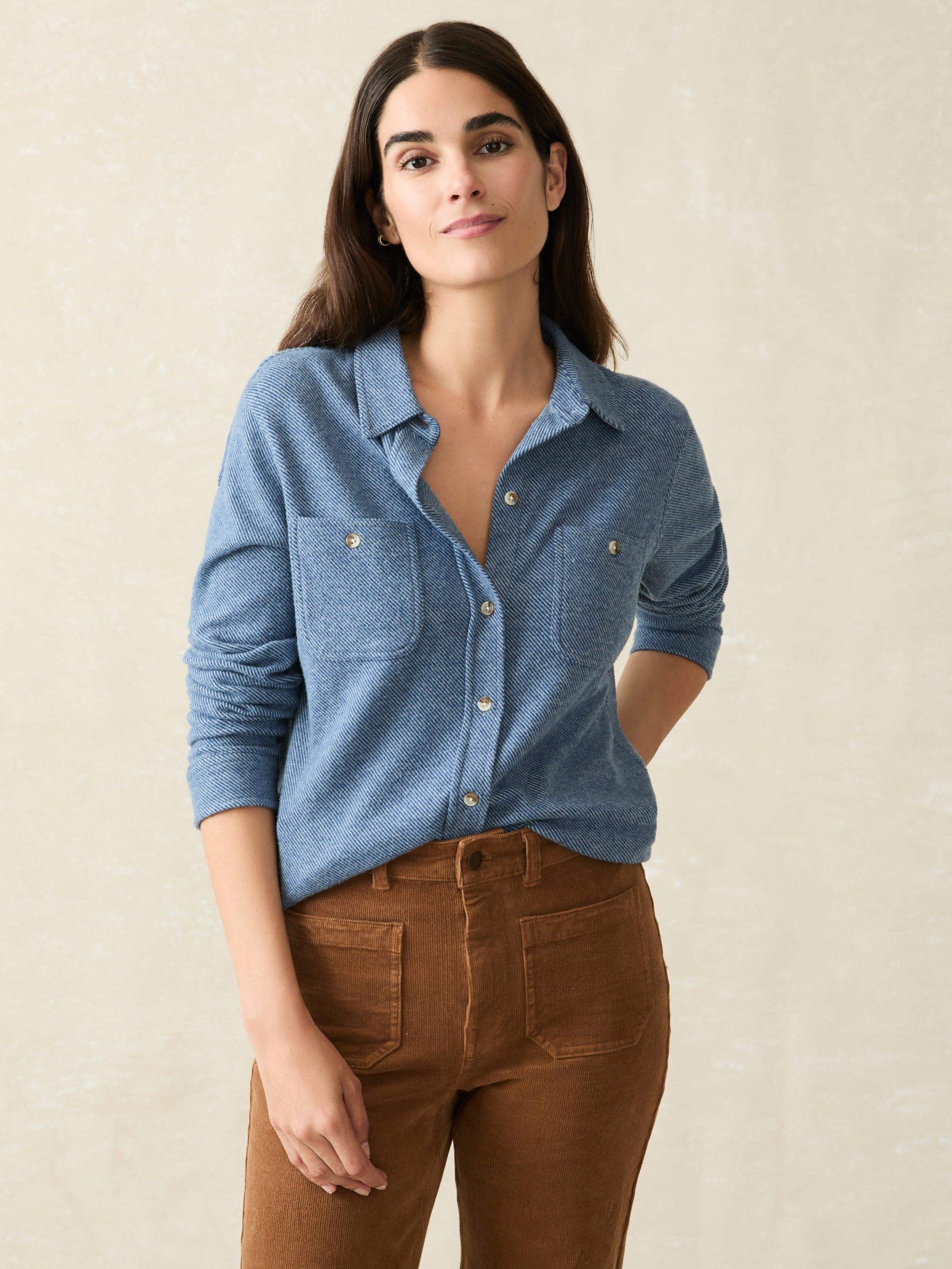 Legend? Sweater Shirt - Glacier Blue Twill