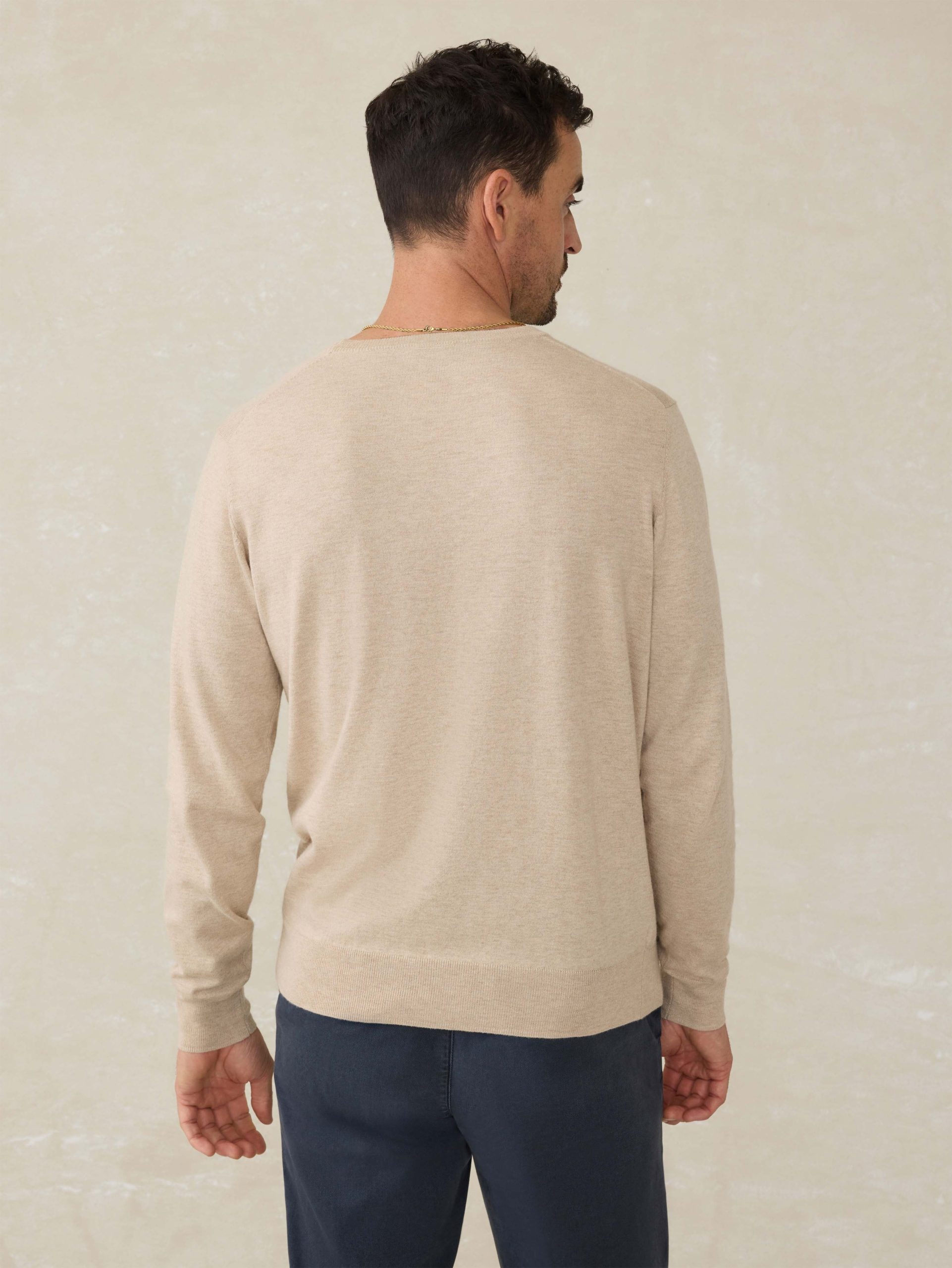Movement? Crewneck Sweater - Soft Dune Heather - Image 3