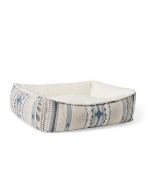 Doug Good Feather Dog Bed (Large) - Glacier Sky