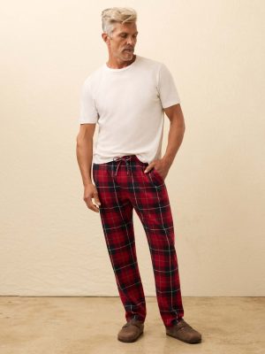 Legend? Pajama Pant - Crimson River Plaid