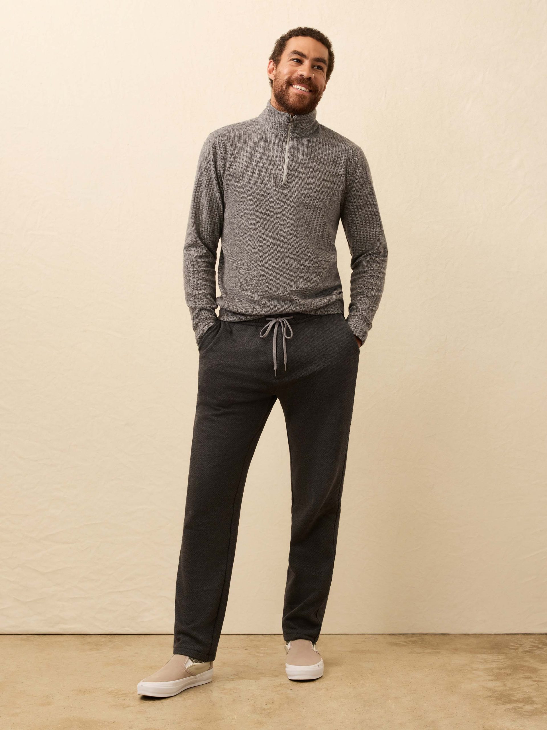 Inlet Jogger Pant - Black Sky Melange - Image 5