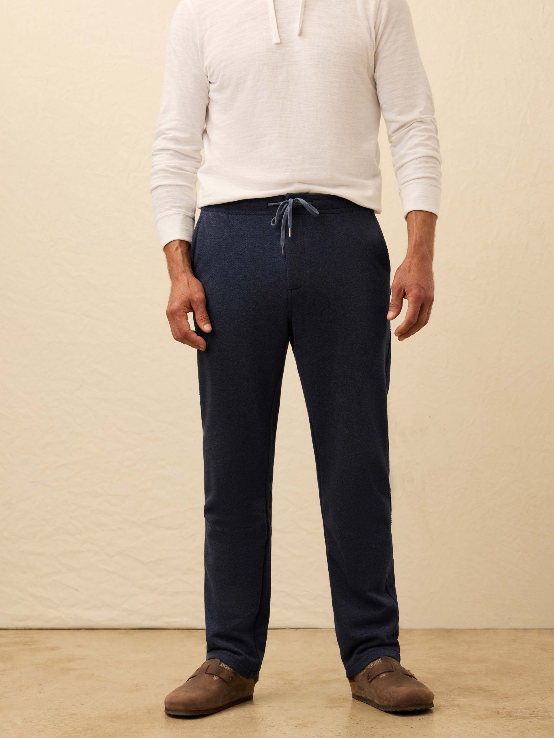 Inlet Jogger Pant - Navy Night Melange - Image 3