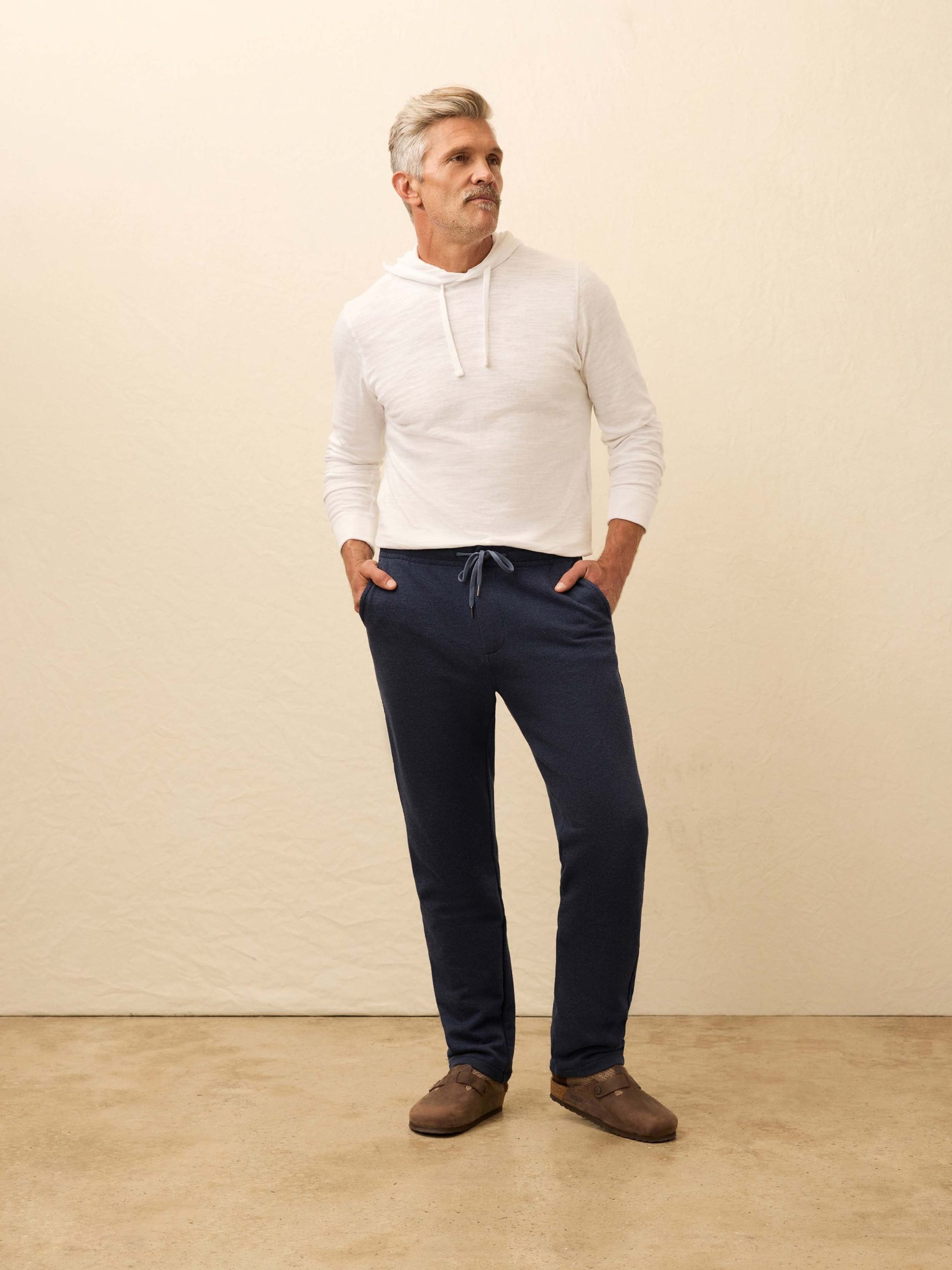 Inlet Jogger Pant - Navy Night Melange - Image 2