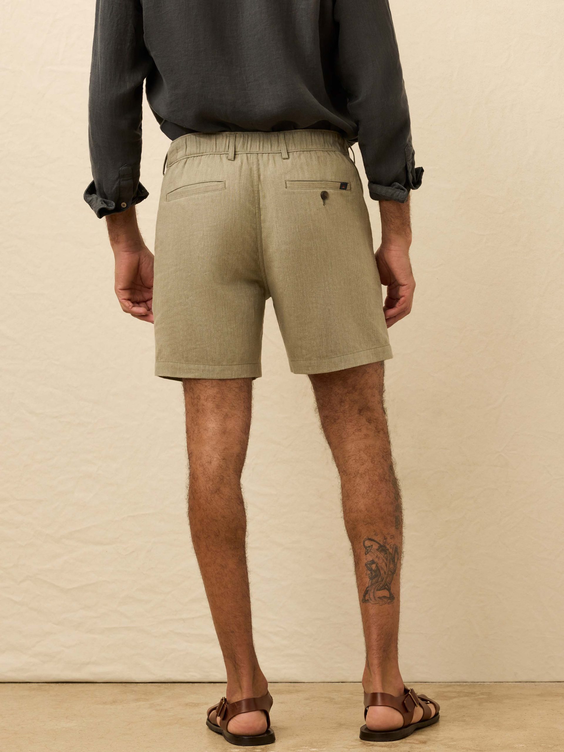 Movement? Linen Drawstring Short - Sage Cliff - Image 4