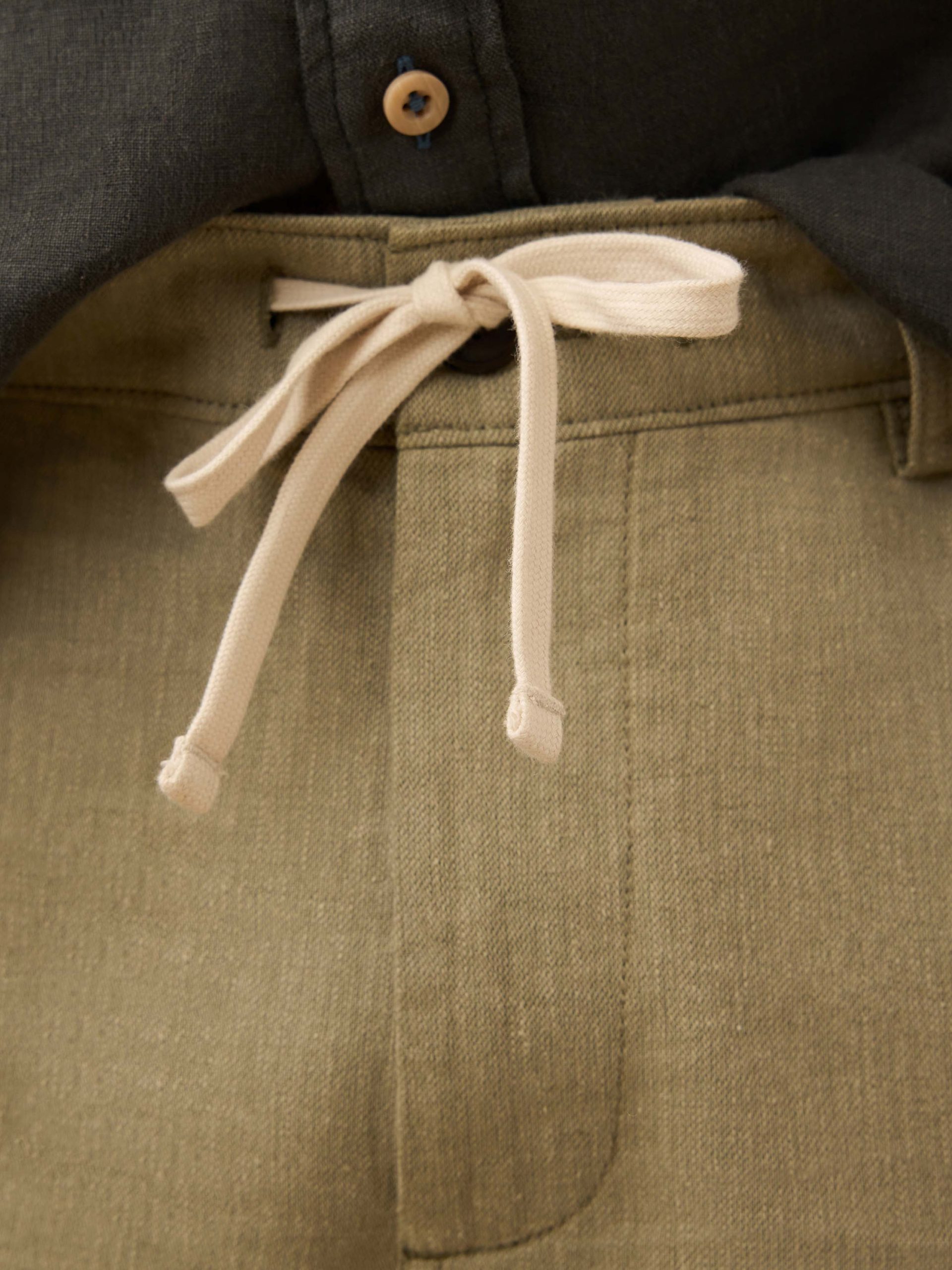 Movement? Linen Drawstring Short - Sage Cliff - Image 5