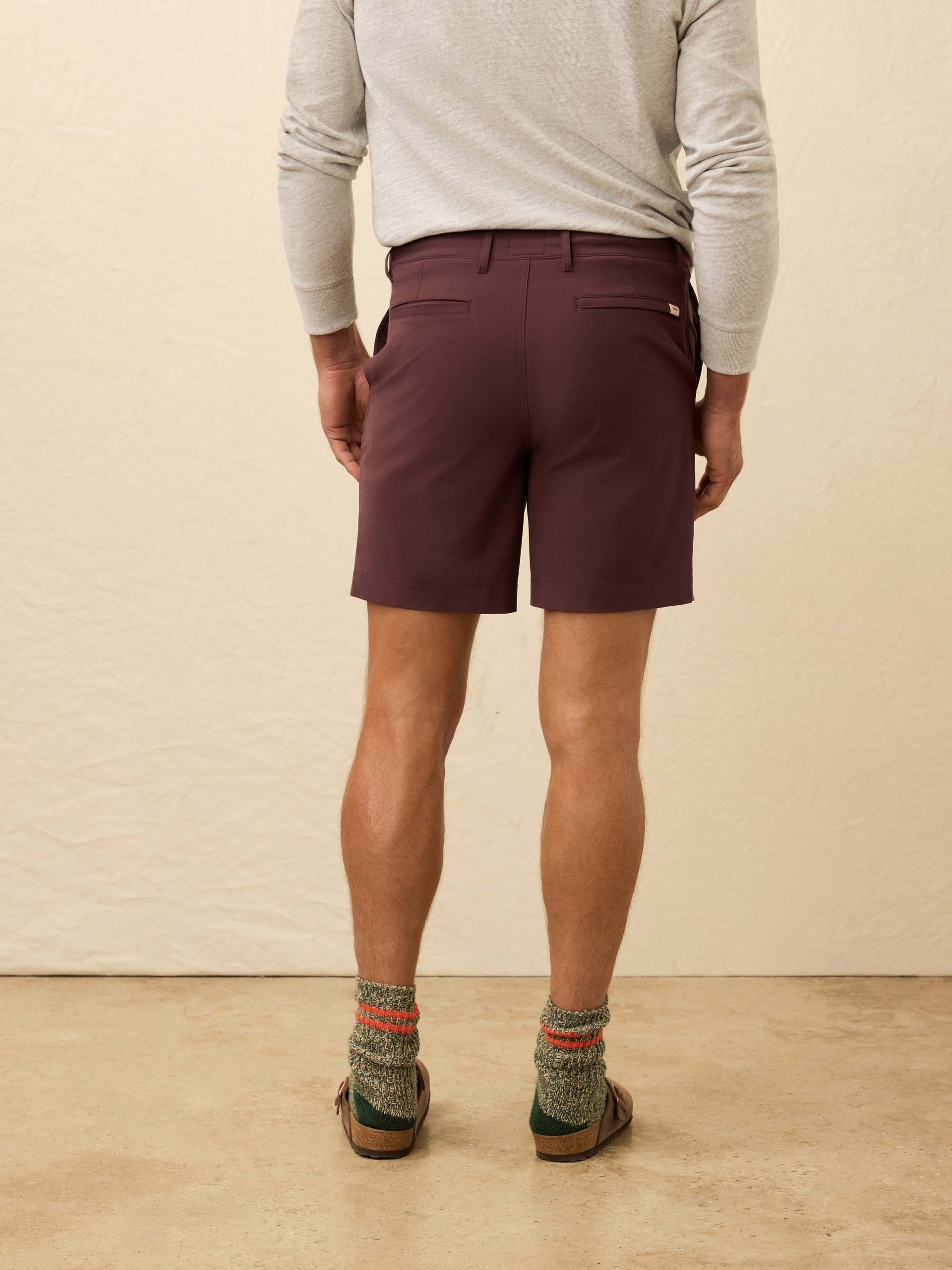 All Day? Short 2.0 (7) - Mountain Burgundy - Image 4