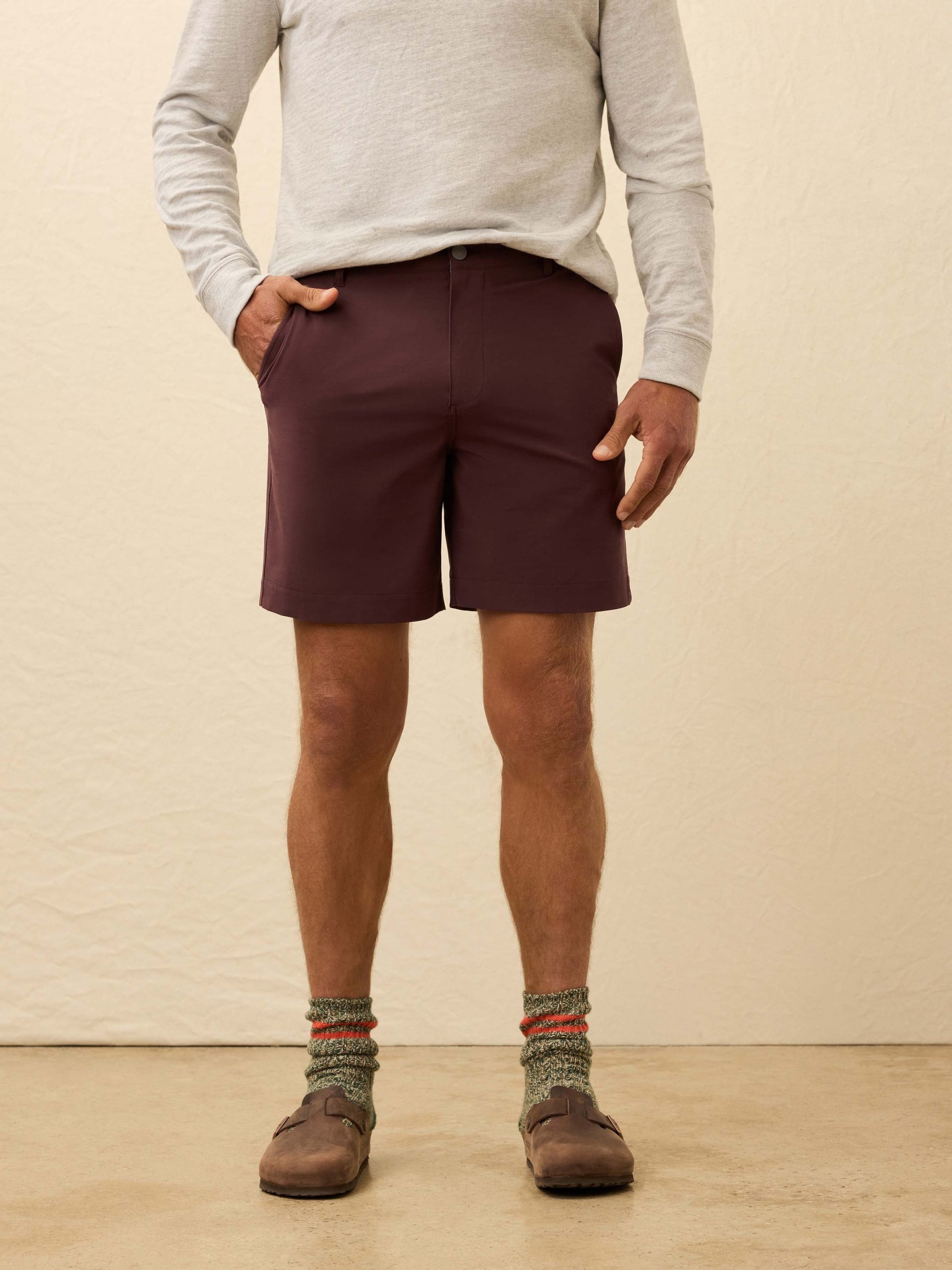 All Day? Short 2.0 (7) - Mountain Burgundy - Image 2