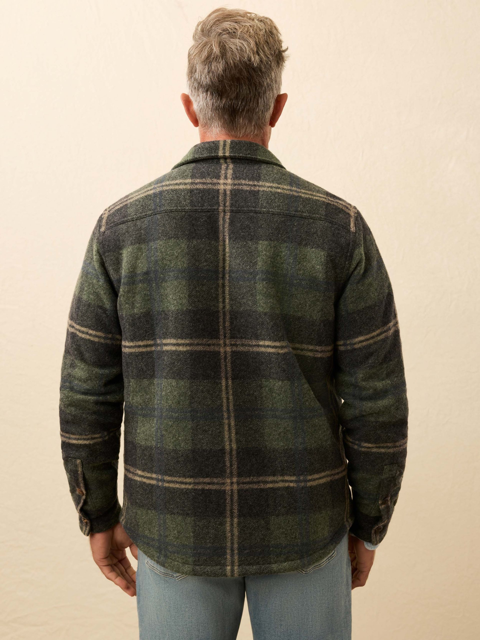 Range Fleece Lined CPO - Forest Point Plaid - Image 4