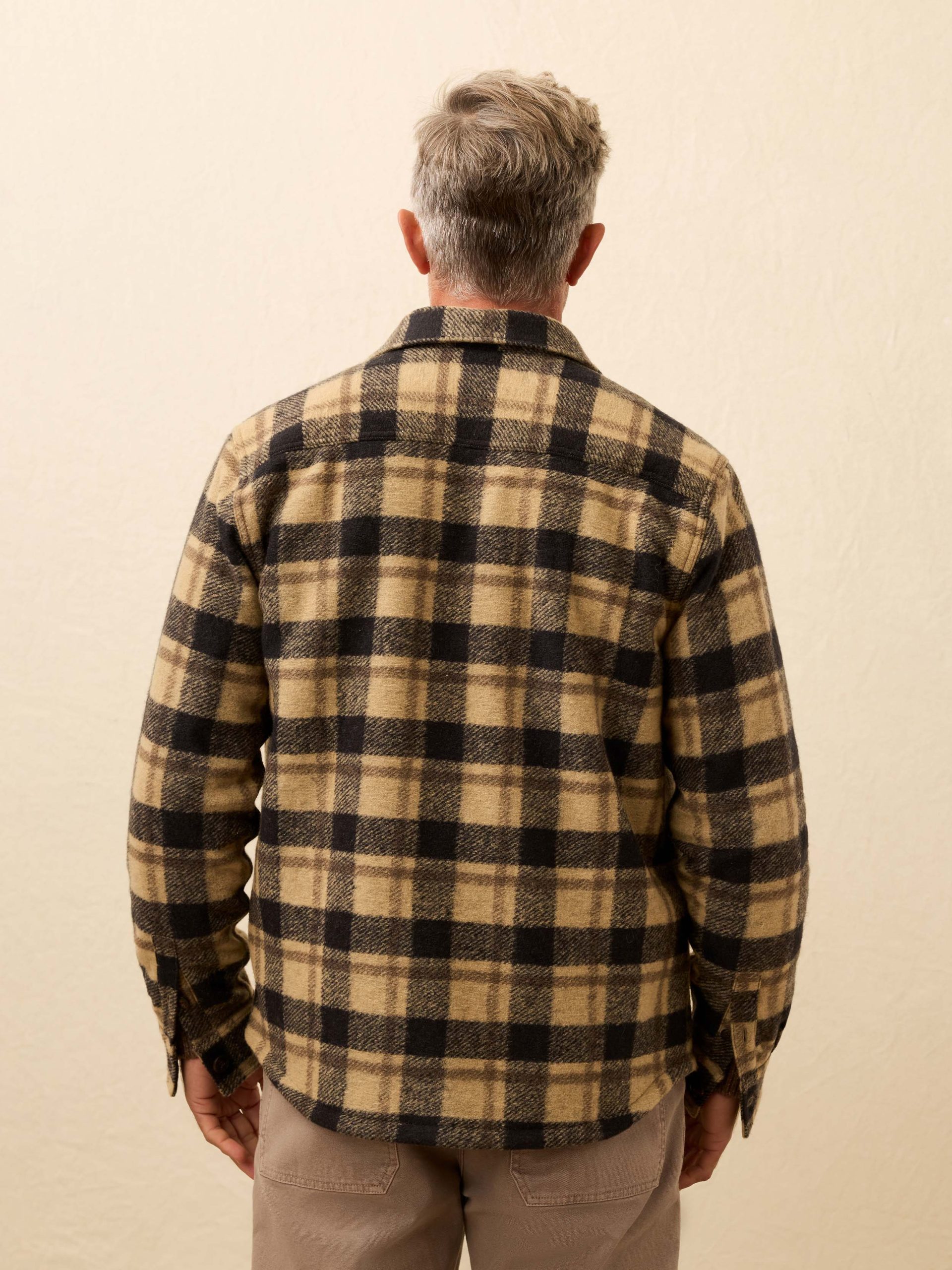 Range Fleece Lined CPO - Shadow Earth Plaid - Image 3