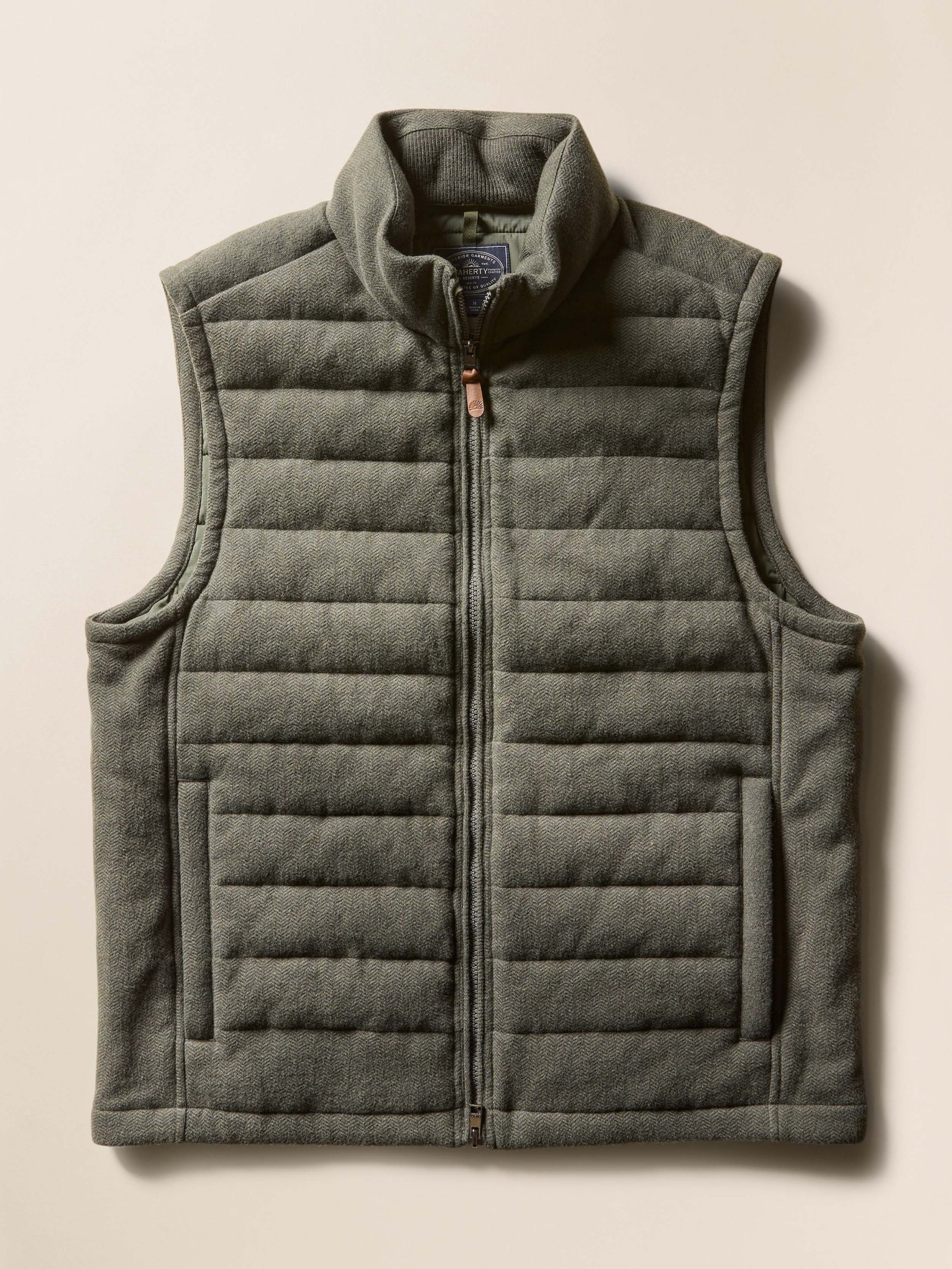 Teton Valley Vest - Olive Lake Herringbone - Image 2