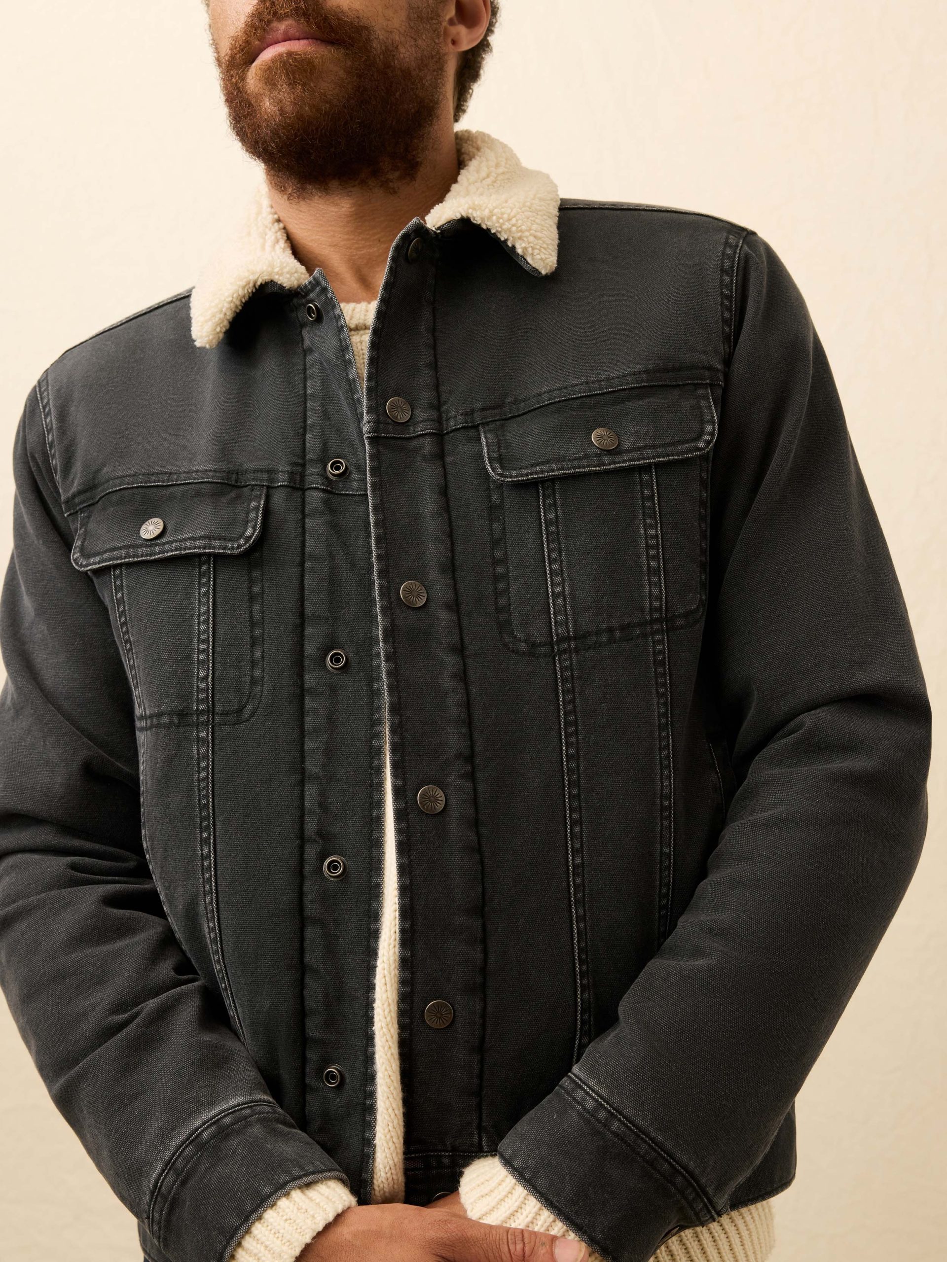 Timberline Canvas Trucker - Mountain Black - Image 3
