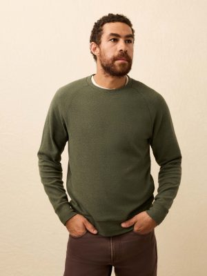 Legend? Sweater Crewneck - Fall Evergreen Twill