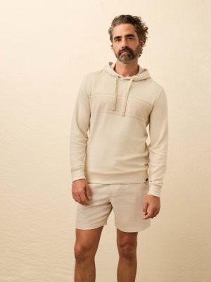 Legend? Sweater Hoodie - Winter Oat Surf Stripe