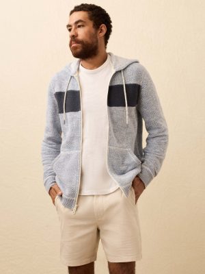 Whitewater Full Zip Hoodie - Whitewater Surf Stripe