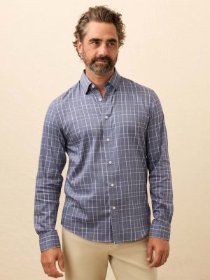 The Movement? Shirt - Blue Wall Plaid