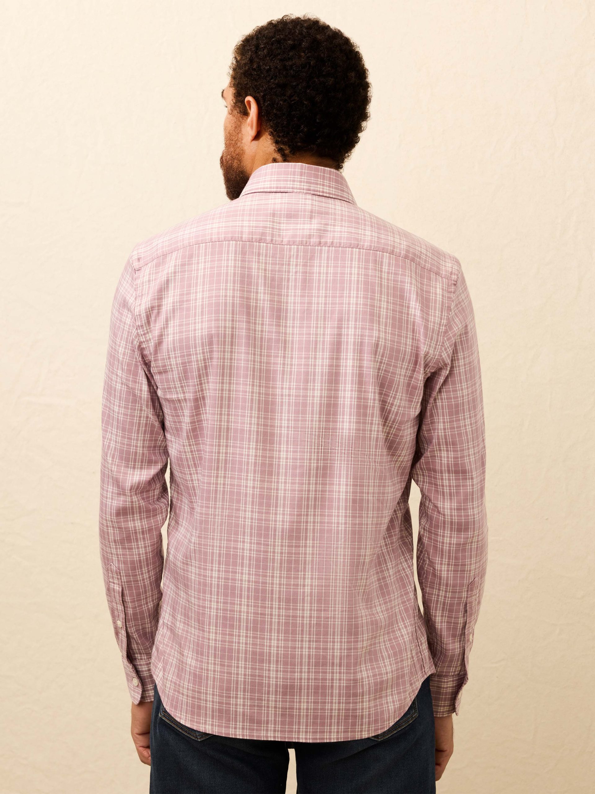 The Movement? Shirt - Plum Cloud Plaid - Image 5