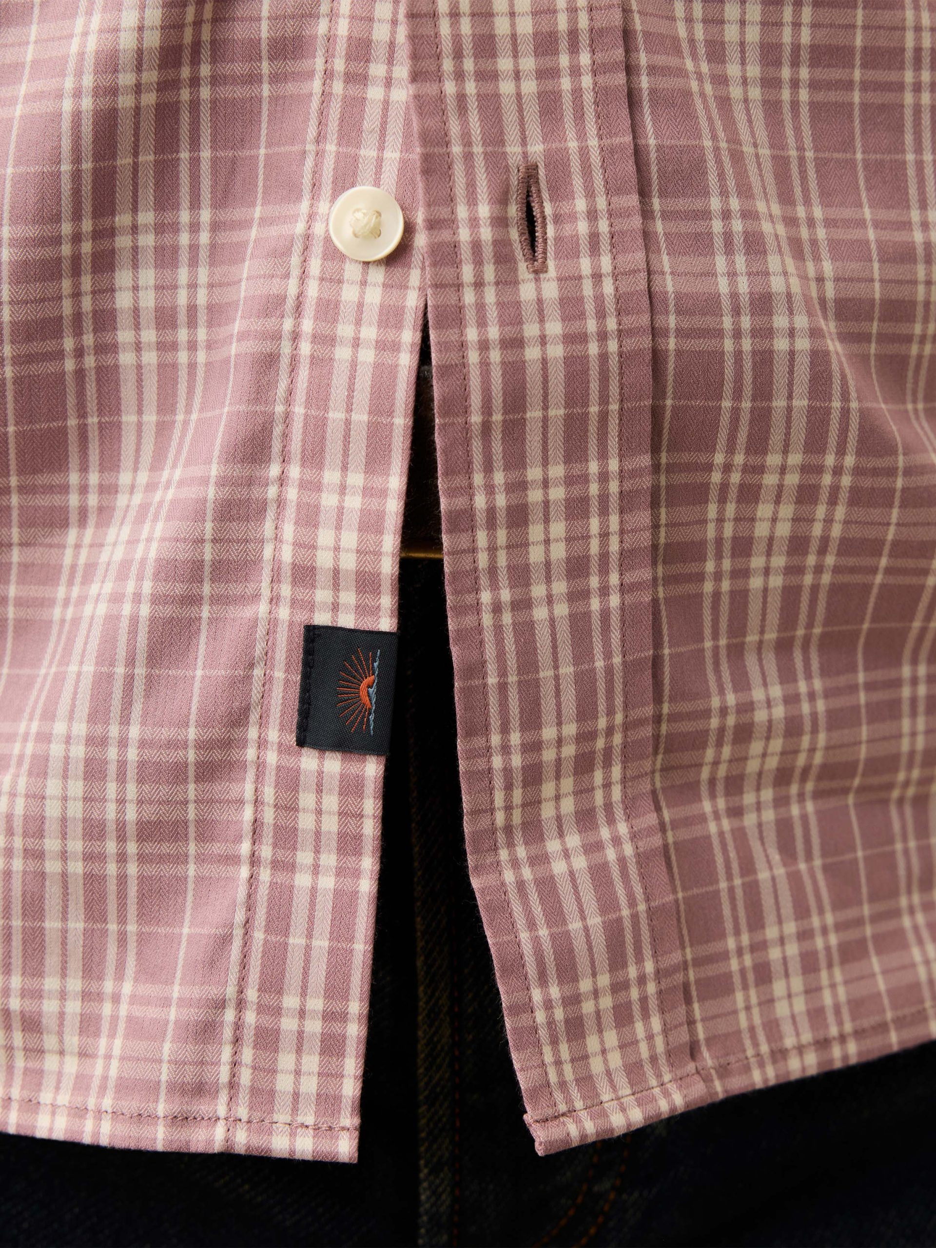 The Movement? Shirt - Plum Cloud Plaid - Image 6