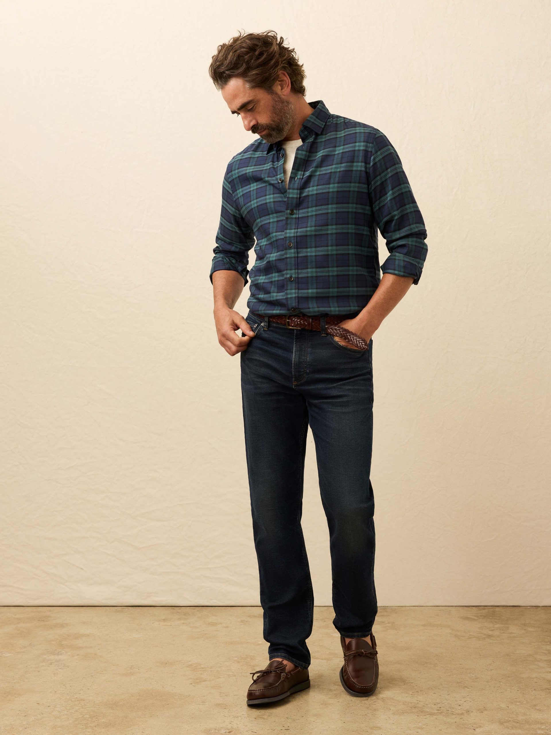 Soft Twill Movement? Shirt - Harbor Blackwatch Plaid - Image 6