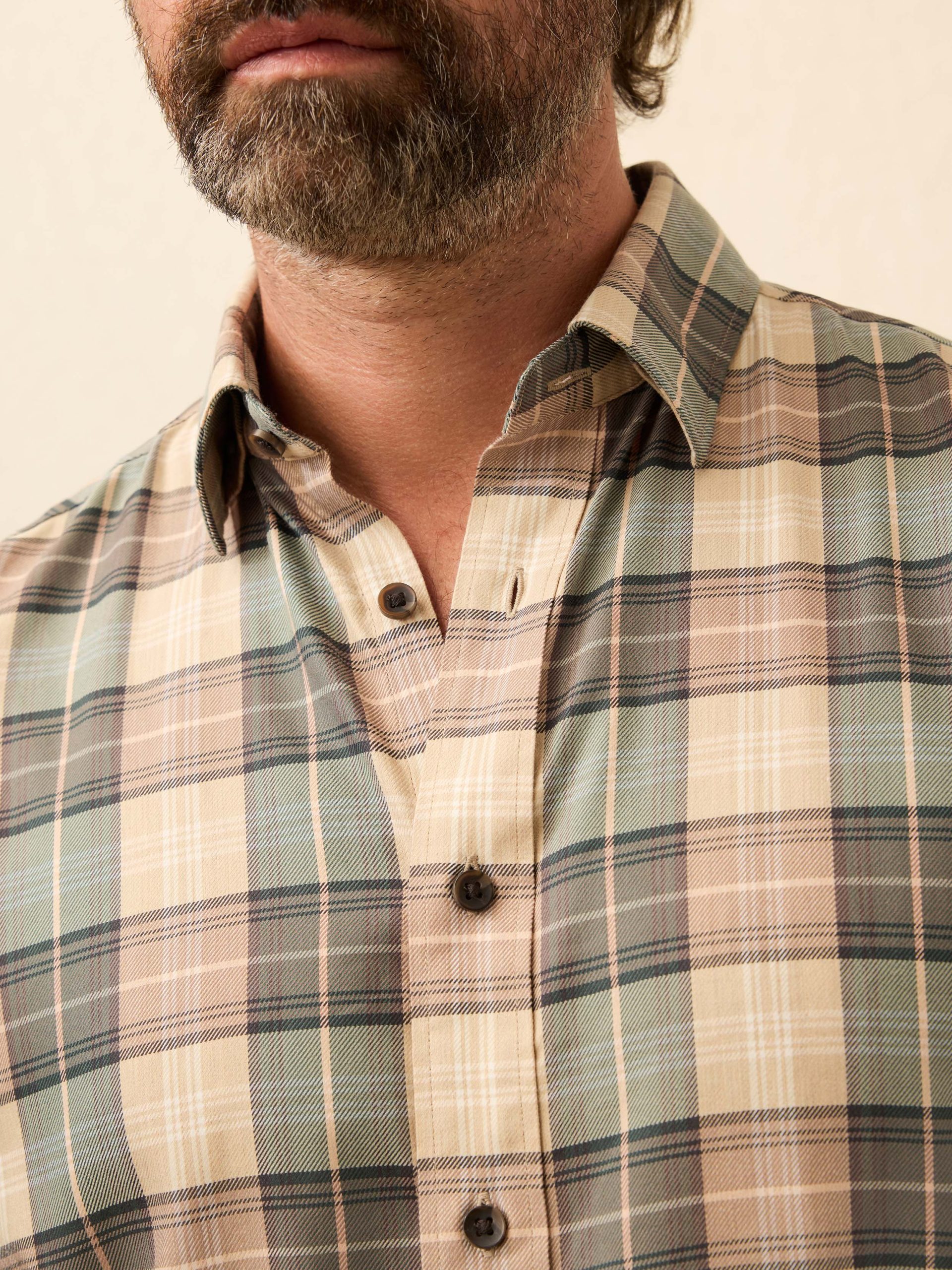 Soft Twill Movement? Shirt - Olive Sands Plaid - Image 3