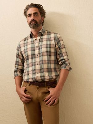 Soft Twill Movement? Shirt - Olive Sands Plaid