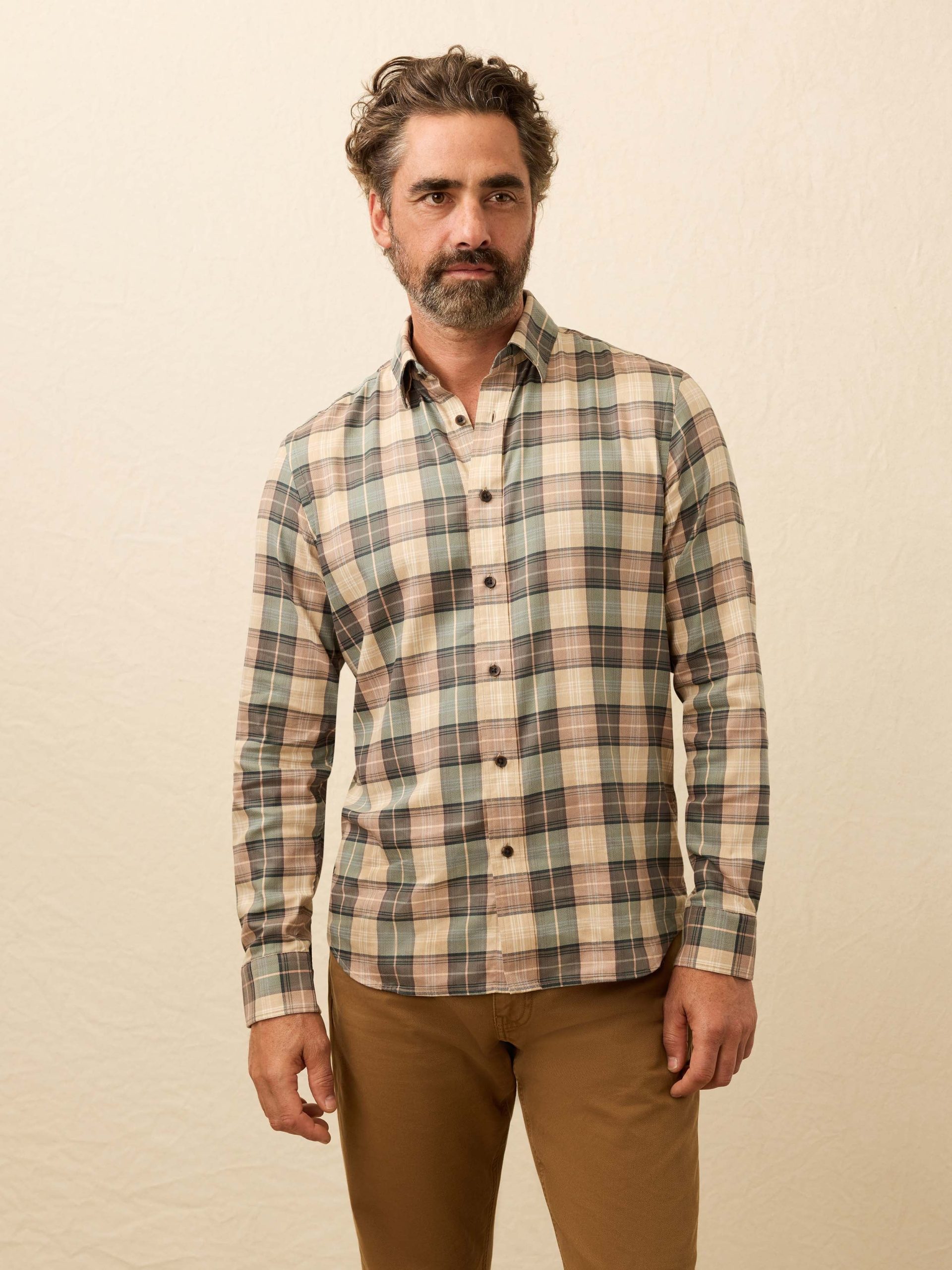 Soft Twill Movement? Shirt - Olive Sands Plaid - Image 2